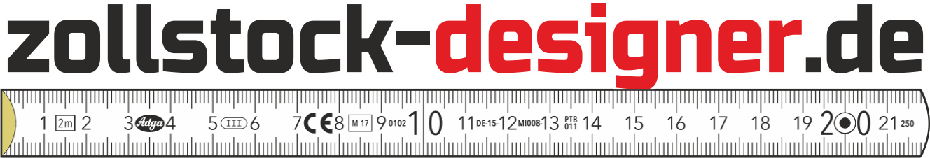 Zollstock Designer-Logo